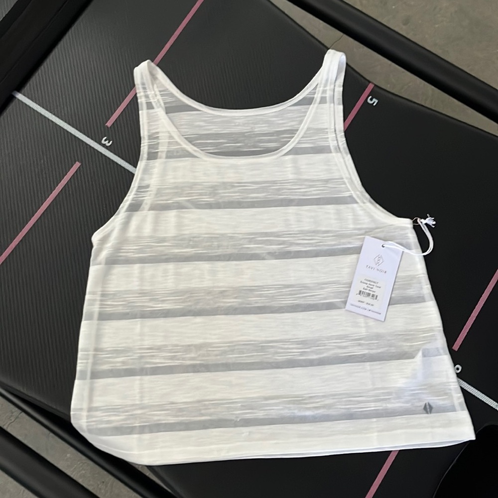 Tavi noir scoop neck tank